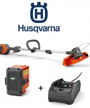 Kit Χορτοκοπτικό Ώμου / Χειρός Μπαταρίας 36V 2.9kg Brushless με 1 Μπαταρία 2Ah Husqvarna 215iL Kit Χορτοκοπτικό Ώμου / Χειρός Μπαταρίας 36V 2.9kg Brushless με 1 Μπαταρία 2Ah Husqvarna 215iL