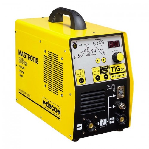 DECA - MASTROTIG 218 DC INVERTER για Ηλεκτρόδια TIG DC ή TIG AC/DC