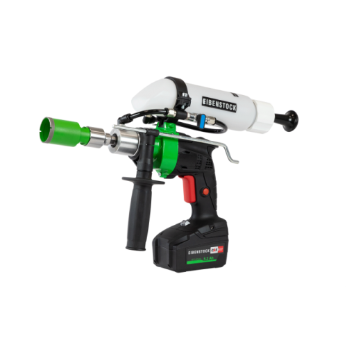 ΔΙΑΜΑΝΤΟΤΡΥΠΑΝΟ ΜΠΑΤΑΡΙΑΣ ΥΓΡΑΣ ΚΟΠΗΣ END 40 A ΕΩΣ 40 MM M 12 X 1.5 ΑΡΣΕΝΙΚΟ 18 V / 5.2 AH 0-8000 RPM EIBENSTOCK