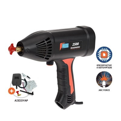 Ηλεκτροσυγκόλληση Τύπου Πιστόλι 120A (2500) MMA/IGBT 