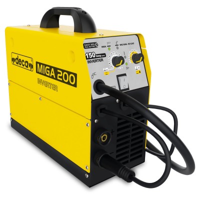 Ηλεκτροκόλληση Inverter 150A (max) MIG Deca MIGA 200 