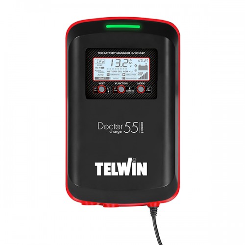 ΗΛΕΚΤΡΟΝΙΚΟΣ ΔΙΑΧΕΙΡΙΣΤΗΣ ΜΠΑΤΑΡΙΩΝ TELWIN DOCTOR CHARGE 55 CONNECT