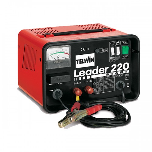 Φορτιστής Μπαταρίας Αυτοκινήτου 12/24V Leader 220 Telwin 