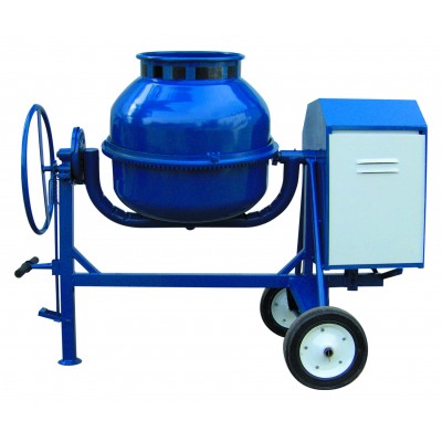 Επαγγελματική μπετονιέρα ΔΕΝΑΞΑΣ 3/4 σάκου (260lt) με μειωτήρα