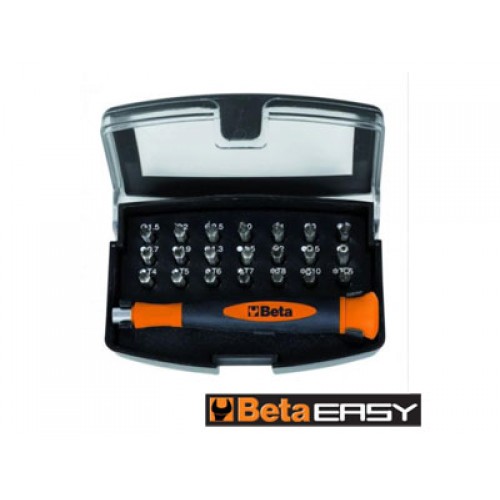 ΣΕΤ ΜΕ 21 ΜΥΤΕΣ ΜΕ ΜΑΓΝΗΤΙΚΗ ΣΥΓΚΡΑΤΗΣΗ ΓΙΑ ΜΥΤΕΣ ΣΕ ΠΛΑΣΤΙΚΗ ΚΑΣΕΤΙΝΑ BETA 1256/C21-1 B012560122