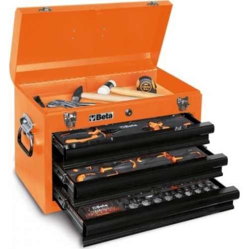 ΦΟΡΗΤΗ ΕΡΓΑΛΕΙΟΘΗΚΗ ΜΕΤΑΛΛΙΚΗ ΜΕ 3 ΣΥΡΤΑΡΙΑ BETA C22E B022000130