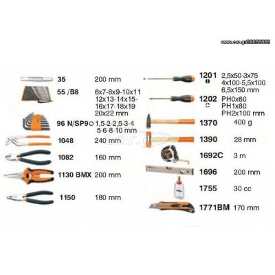 ΤΣΑΝΤΑ ΕΡΓΑΛΕΙΩΝ C10 ΜΕ ΣΥΛΛΟΓΗ 36  ΕΡΓΑΛΕΙΩΝ BETA A021100100 2110/08