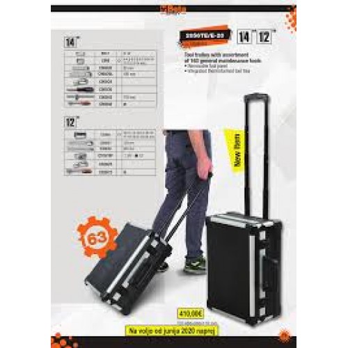 ΤΡΟΛΕΙ ΕΡΓΑΛΕΙΩΝ ΜΕ ΣΥΛΛΟΓΗ 163 ΕΡΓΑΛΕΙΩΝ ΓΙΑ ΓΕΝΙΚΗ ΣΥΝΤΗΡΗΣΗ BETA 2056T/E B020560110