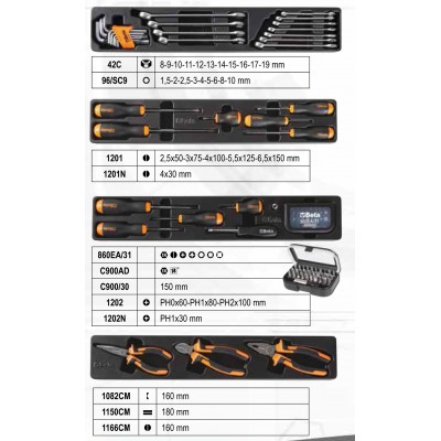 ΕΡΓΑΛΕΙΟΘΗΚΗ ΜΕ ΣΥΛΛΟΓΗ ΜΕ 91 ΕΡΓΑΛΕΙΑ ΓΙΑ ΓΕΝΙΚΗ ΣΥΝΤΗΡΗΣΗ ΑΠΟ ΛΑΜΑΡΙΝΑ BETA B021200911 2120L-E/T91