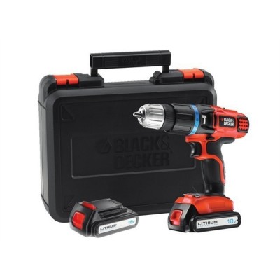 BLACK AND DECKER ΔΡΑΠΑΝΟΚΑΤΣΑΒΙΔΟ ΚΡΟΥΣΤΙΚΟ 18V LI-ION 2 ΤΑΧΥΤΗΤΩΝ EGBHP188BK