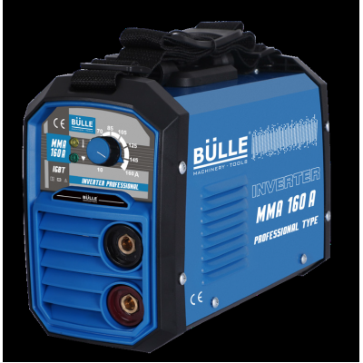 Ηλεκτροσυγκόλληση Inverter PROFESSIONAL MMA 160A BULLE 657001