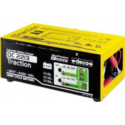 ΦΟΡΤΙΣΤΗΣ ΜΠΑΤΑΡΙΑΣ ΗΛΕΚΤΡΟΝΙΚΟΣ DECA DC 2213 TRACT