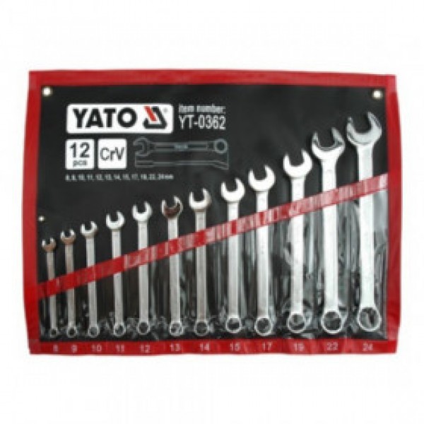 ΣΕΤ ΓΕΡΜΑΝΟΠΟΛΥΓΩΝΑ 12 ΤΕΜΑΧΙΑ 8-24mm HELIX-POWER--YATO-YT-0362 20000362