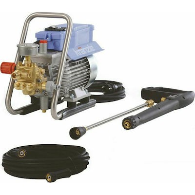 ΕΠΑΓΓΕΛΜΑΤΙΚΟ ΠΛΥΣΤΙΚΟ ΓΕΡΜΑΝΙΑΣ ΡΕΥΜΑΤΟΣ ΜΕ ΠΙΕΣΗ135BAR ΚΑΙ ΜΕΤΑΛΛΙΚΗ ΑΝΤΛΙΑ 10LT/min KRANZLE HD 10/122