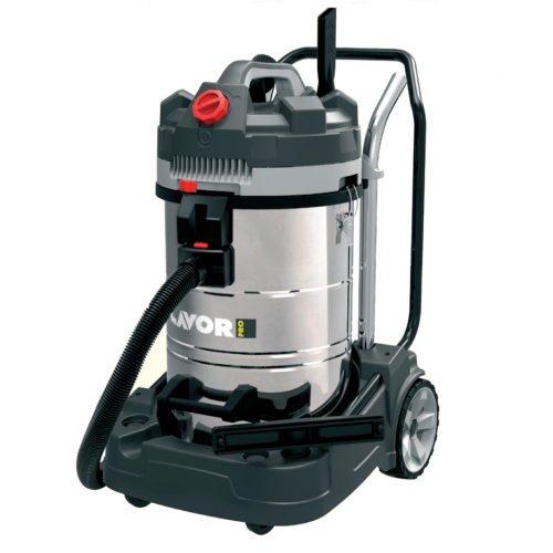 ΕΠΑΓΓΕΛΜΑΤΙΚΗ ΣΚΟΥΠΑ ΥΓΡΩΝ ΚΑΙ ΣΤΕΡΕΩΝ ΜΕ 3 ΜΟΤΕΡ INOX LAVOR DOZER 380 IR 45866