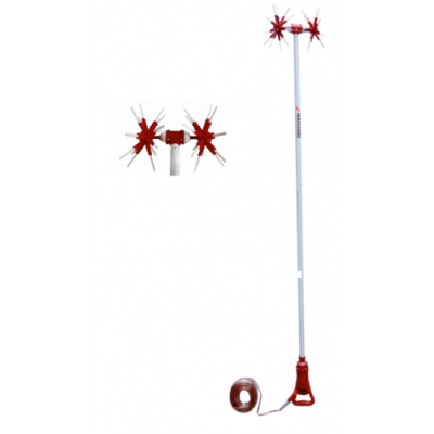 ΗΛΕΚΤΡΙΚΗ ΒΕΡΓΑ ΠΑΛΜΙΚΟΣ ΜΕ ΧΕΙΡΙΣΤΗΡΙΟ ΡΑΜΠΑΛΑΚΟΣ ΑΧΙΝΟΣ ΤΥΠΟΥ Τ FLEX 