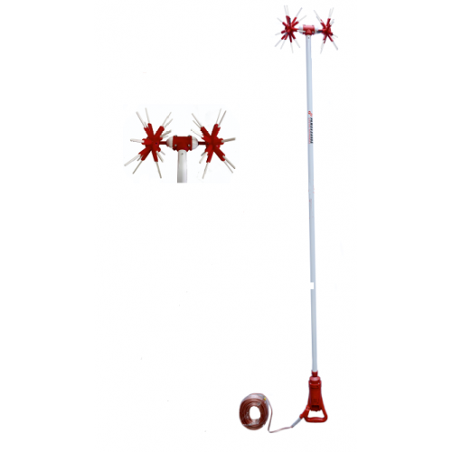 ΗΛΕΚΤΡΙΚΗ ΒΕΡΓΑ ΠΑΛΜΙΚΟΣ ΜΕ ΧΕΙΡΙΣΤΗΡΙΟ ΡΑΜΠΑΛΑΚΟΣ ΑΧΙΝΟΣ ΤΥΠΟΥ Τ FLEX 