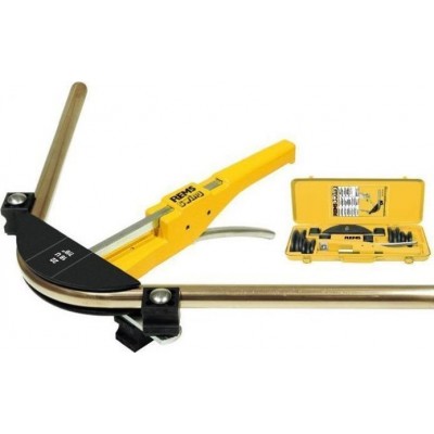 ΥΔΡΑΥΛΙΚΟΣ ΚΟΥΡΜΠΑΔΟΡΟΣ ΦΟΡΗΤΟΣ ΓΙΑ ΚΑΜΨΗ ΣΩΛΗΝΩΝ ΧΑΛΚΟΥ REMS SWING SET 12-15-18-22 153025