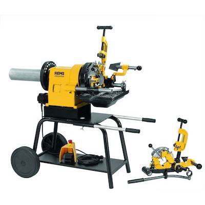 ΗΛΕΚΤΡΙΚΟΣ ΣΠΕΙΡΟΤΟΜΟΣ-ΒΙΔΟΛΟΓΟΣ ΓΙΑ ΣΠΕΙΡΩΜΑΤΑ ΣΩΛΗΝΩΝ ΥΔΡΑΥΛΙΚΩΝ ΠΑΓΚΟΥ ΣΤΑΘΕΡΟΣ REMS MAGNUM 3000 L-T 380309