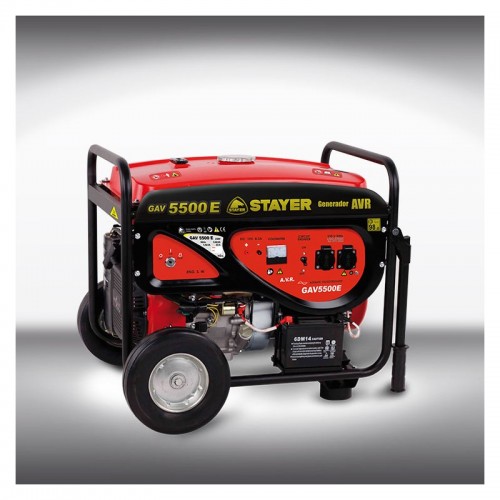 ΜΟΝΟΦΑΣΙΚΗ ΓΕΝΝΗΤΡΙΑ ΒΕΝΖΙΝΗΣ 7KVA STAYER GAV5500E