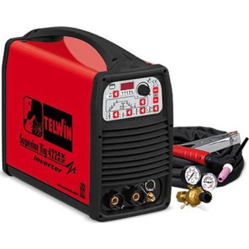 Ηλεκτροκόλληση Inverter 350A (max) TIG / Ηλεκτροδίου (MMA) Telwin Superior TIG 422 AC/DC 