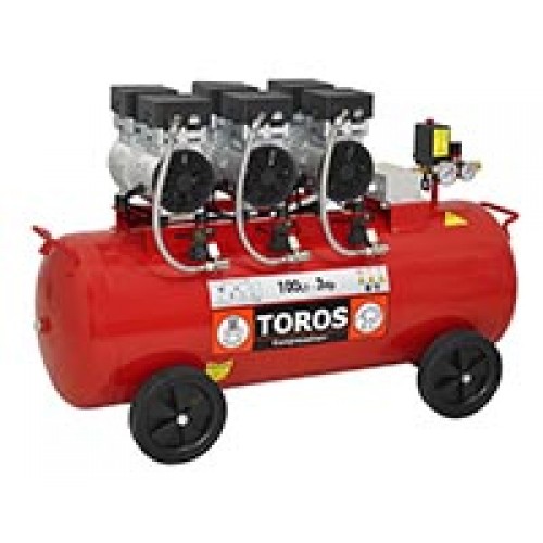 ΑΕΡΟΣΥΜΠΙΕΣΤΗΣ ΑΘΟΡΥΒΟΣ ΜΟΝΟΜΠΛΟΚ OILFREE 100lt TOROS 40128 ΑΕΡΟΣΥΜΠΙΕΣΤΗΣ ΑΘΟΡΥΒΟΣ ΜΟΝΟΜΠΛΟΚ OILFREE 100lt TOROS 40128