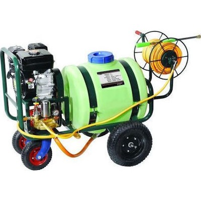 ΨΕΚΑΣΤΙΚΟ ΒΕΝΖΙΝΗΣ ΜΕ ΒΥΤΙΟ 180Lt ΜΕ ΑΝΕΜΗ-ΛΑΣΤΙΧΟ 50m ΚΑΙ ΑΥΛΟ ZONGSHEN 4S-200 69436