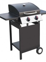 Ψησταριά υγραέριου με 2 καυστήρες 3.6kW BORMANN BBQ2000 015390