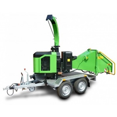 ΤΕΜΑΧΙΣΤΗΣ ΚΛΑΔΙΩΝ ΣΕ ΤΡΕΙΛΕΡ ΜΕ ΑΥΤΟΝΟΜΟ ΠΕΤΡΕΛΑΙΟΚΙΝΗΤΗΡΑ EVOMAX 28,5HP LOMBARDINI LASKI LS 150D