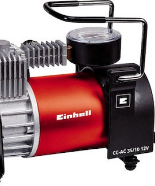 ΑΕΡΟΣΥΜΠΙΕΣΤΗΣ ΑΥΤΟΚΙΝΗΤΟΥ-ΤΡΟΜΠΑ ΜΕ ΚΑΛΩΔΙΟ ΑΝΑΠΤΗΡΑ 12V EINHELL CC-AC 35/10 12V 2072121