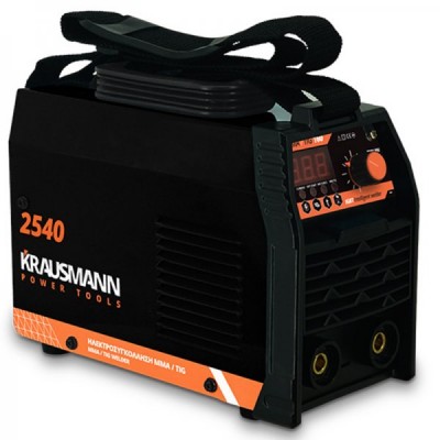 ΗΛΕΚΤΡΟΣΥΓΚΟΛΛΗΣΗ INVERTER ΜΕ ΕΠΕΞΕΡΓΑΣΤΗ 4 ΛΕΙΤΟΥΡΓΙΩΝ MMA/TIG-IGBT 160A KRAUSMANN 2540