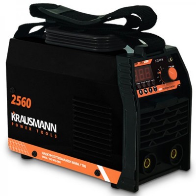 ΗΛΕΚΤΡΟΣΥΓΚΟΛΛΗΣΗ INVERTER ΜΕ ΕΠΕΞΕΡΓΑΣΤΗ 4 ΛΕΙΤΟΥΡΓΙΩΝ MMA/TIG-IGBT 200A KRAUSMANN 2560
