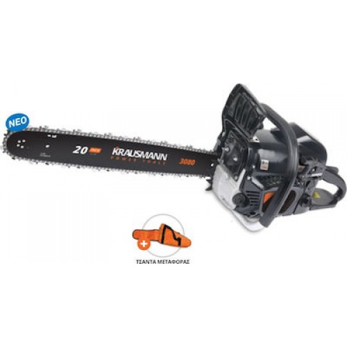 ΑΛΥΣΟΠΡΙΟΝΟ ΒΕΝΖΙΝΗΣ ΔΙΧΡΟΝΟ 58cc-ΛΑΜΑ 50cm-3,2Hp KRAUSMANN 3080