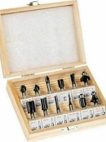 ΚΟΠΤΙΚΑ ΡΟΥΤΕΡ ΣΕΤ 12ΤΕΜ. ΣΕ ΞΥΛΙΝΟ ΚΟΥΤΙ 6mm KRAUSMANN AC13500