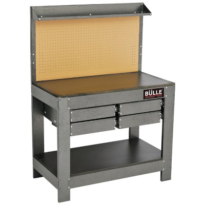 Πάγκοι Εργασίας με Πλάτη και Συρτάρια BULLE 47614