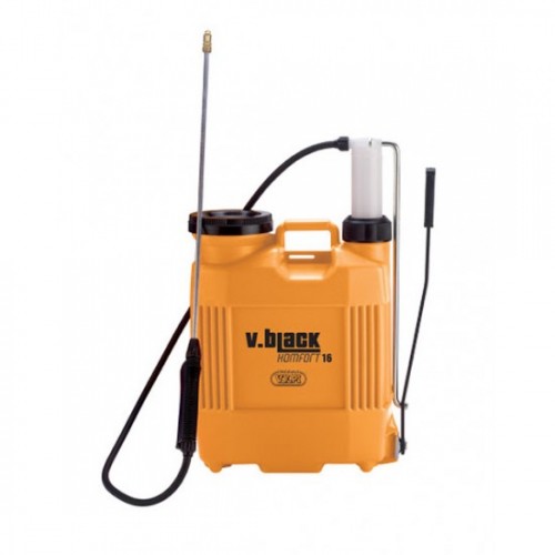 ΧΕΙΡΟΚΙΝΗΤΟΣ ΨΕΚΑΣΤΗΡΑΣ ΠΡΟΠΙΕΣΗΣ ΠΛΑΤΗΣ VOLPI V.BLACK KOMFORT 16LT 109068