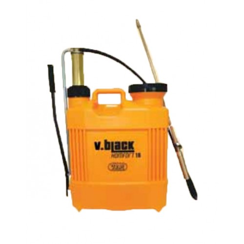 ΧΕΙΡΟΚΙΝΗΤΟΣ ΨΕΚΑΣΤΗΡΑΣ ΠΡΟΠΙΕΣΗΣ ΠΛΑΤΗΣ VOLPI V.BLACK KOMFORT 16LT-BRASS 109069