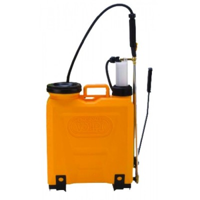 ΨΕΚΑΣΤΗΡΑΣ ΧΕΙΡΟΚΙΝΗΤΟΣ ΠΛΑΤΗΣ VOLPI UNI- 15L ΜΕ ΠΛΑΣΤΙΚΗ ΑΝΤΛΙΑ 