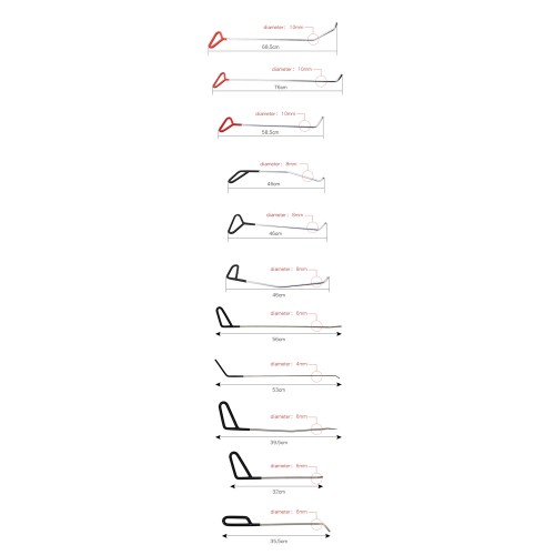 Maestro LEVER-011 ΣΕΤ 11 ΤΕΜΑΧΙΩΝ ΛΑΒΙΔΕΣ ΕΠΙΔΙΟΡΘΩΣΗΣ ΒΑΘΟΥΛΩΜΑΤΩΝ