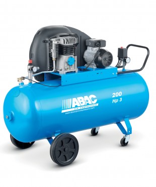 ABAC 4116024282 ΑΕΡΟΣΥΜΠΙΕΣΤΗΣ ΜΕ ΙΜΑΝΤΑ 200LT - 3.0HP - 1Φ, A39B PRO/200LT CM3