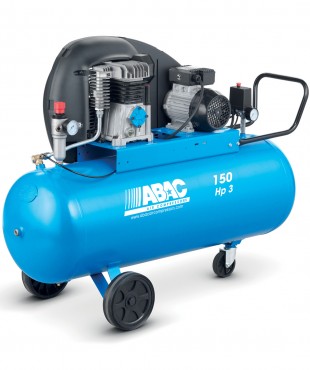 ABAC 4116024280 ΑΕΡΟΣΥΜΠΙΕΣΤΗΣ ΜΕ ΙΜΑΝΤΑ 150LT - 3.0HP - 1Φ, A39B PRO/150LT CM3