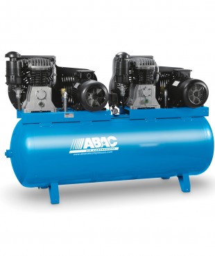 ABAC 4116020203 ΑΕΡΟΣΥΜΠΙΕΣΤΗΣ ΔΙΠΛΗΣ ΚΕΦΑΛΗΣ 900LT - 7.5HP + 7.5HP, PRO 6000B 900 T7,5 V400