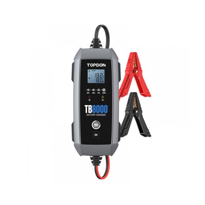 Topdon TB8000 Φορτιστής  Συντηρητής & Διαγνωστικό Μπαταρίας 12V 8A