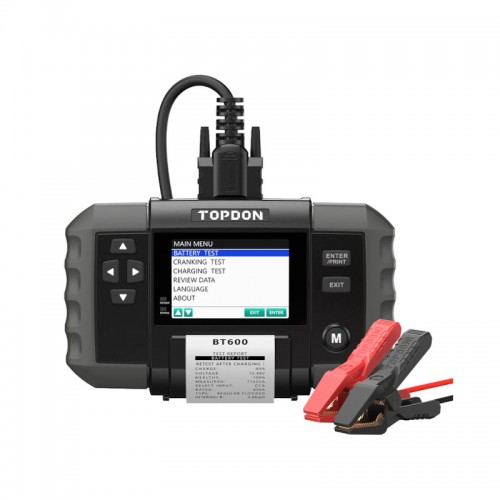 Topdon BT600 Διαγνωστικό Μπαταρίας 12V/24V