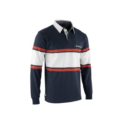 Facom FXWW9070E-FR XL Μακρυμάνικο Polo Marine Navy Blue FR-XL