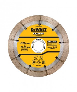 Dewalt DT3758 Δίσκος Κοπής Δομικών Υλικών 125 x 22.2mm