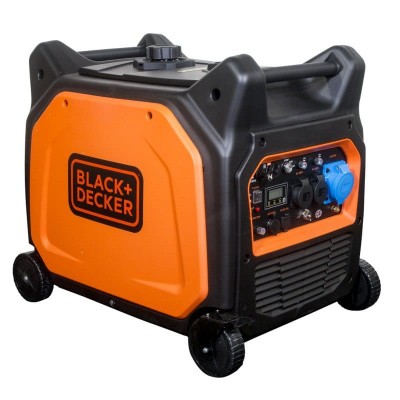Black & Decker BXGNI6500E Γεννήτρια Βενζίνης Inverter Κλ.Τύπου Μονοφ. 6500W 230V 89KG Συστ. ATS B