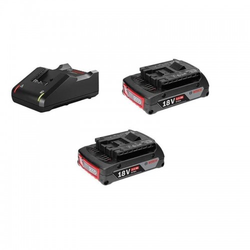 Σετ Bosch 1 X 2607226251 Φορτιστής  GAL 18V - 40 Kαι 2 Χ 1607Α350BG Μπαταρίες 2.0Αh