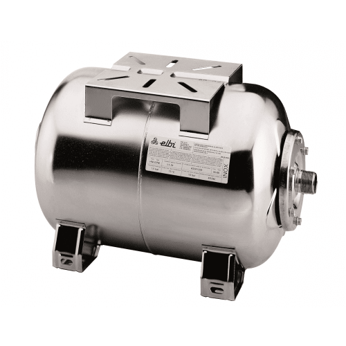 ΔΟΧΕΙΟ ELBI ΑΝΟΞΕΙΔΩΤΟ ΕΝΑΛΛΑΞΙΜΗΣ ΜΕΜΒΡΑΝΗΣ 24L ΟΡΙΖΟΝΤΙΟ HM 24 GPM (10 BAR)